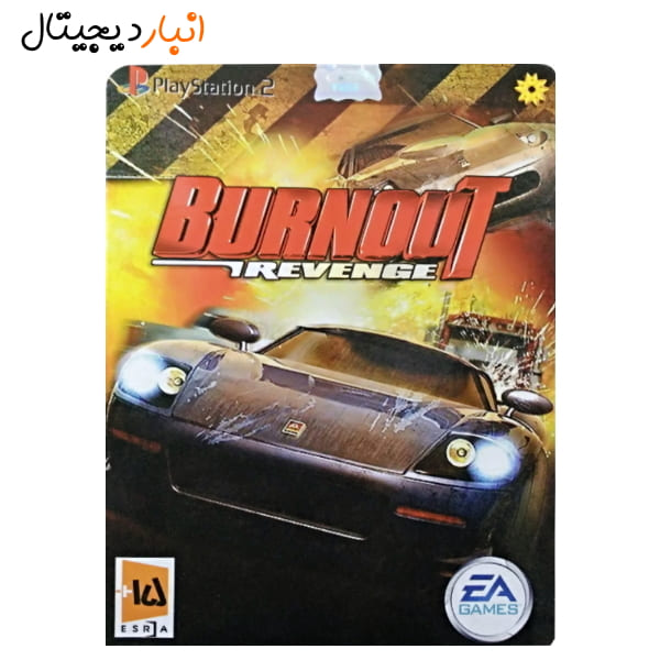  بازی BURNOUT REVENGE پلی استیشن PS2 لوح زرین