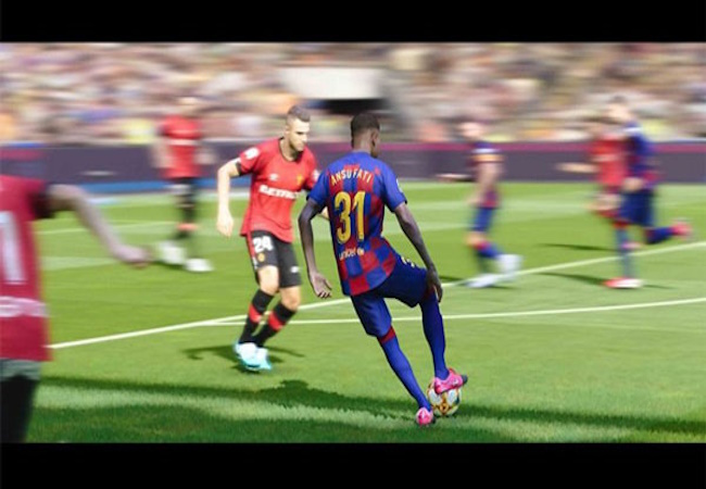  بازی فوتبال PES 2021 پلی استیشن  PS2 عصر بازی