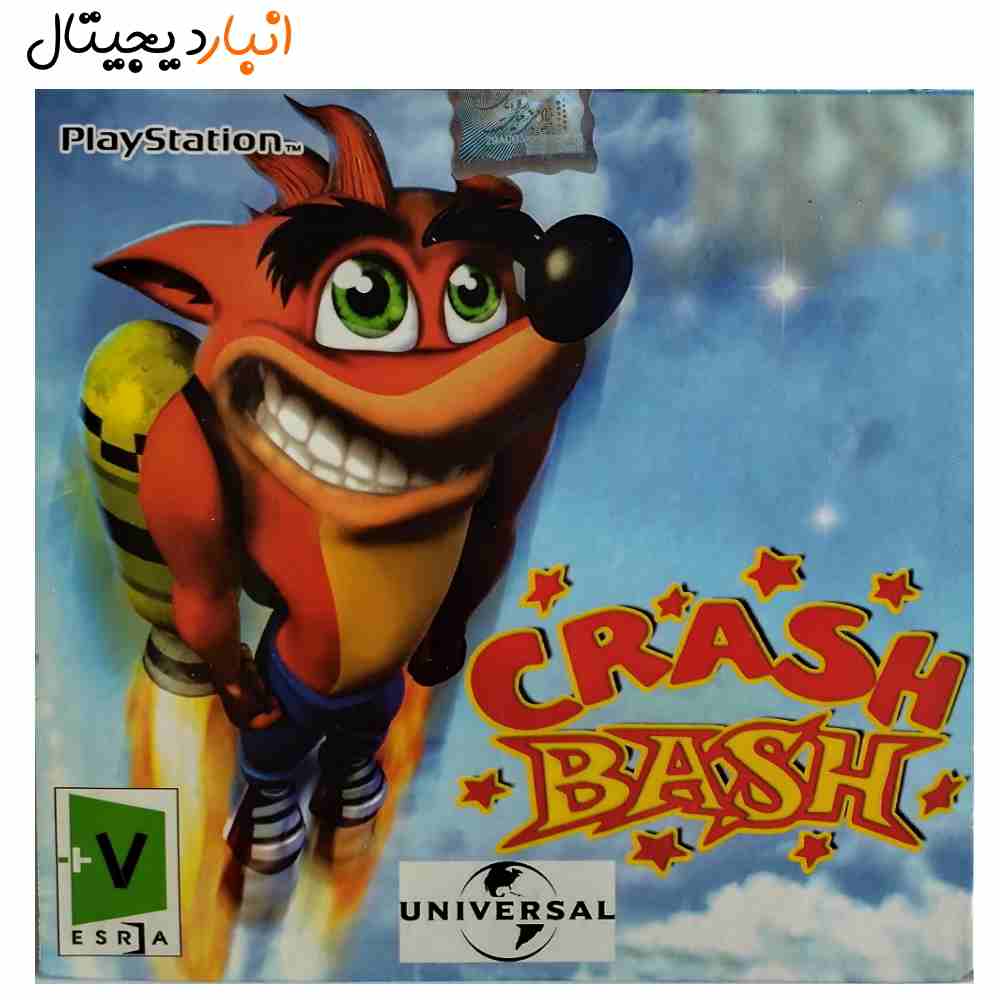  بازی ( کراش بش 4 نفره ) CRASH BASH پلی استیشن PS1 لوح زرین