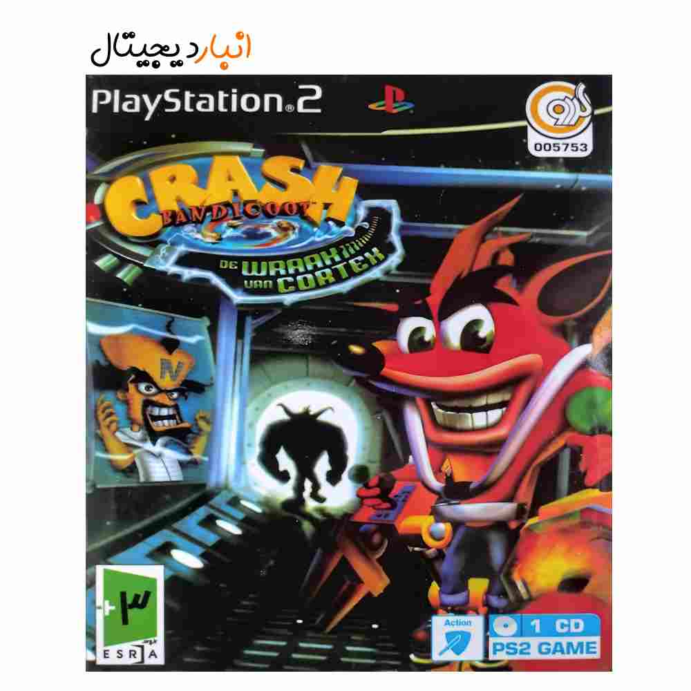  بازی ( کراش کورتکس ) CRASH CORTEX پلی استیشنPS2 کد 005753