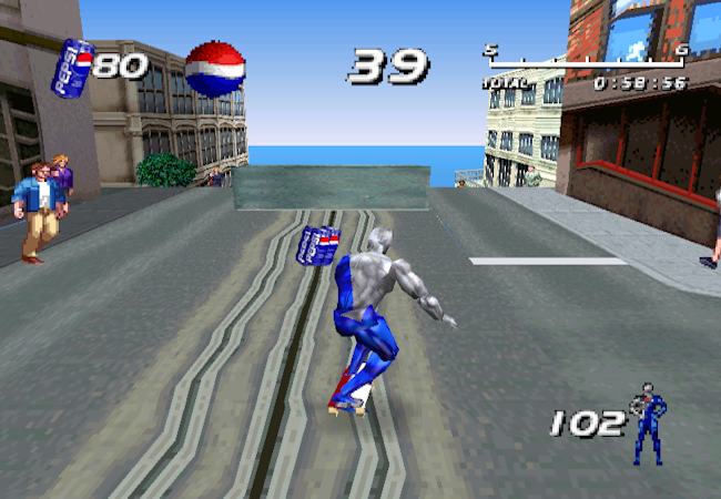  بازی (پپسی من) PEPSIMAN پلی استیشنPS1 کد 105211َََََََََA