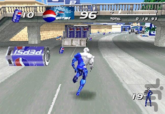  بازی (پپسی من) PEPSIMAN پلی استیشنPS1 کد 105211َََََََََA