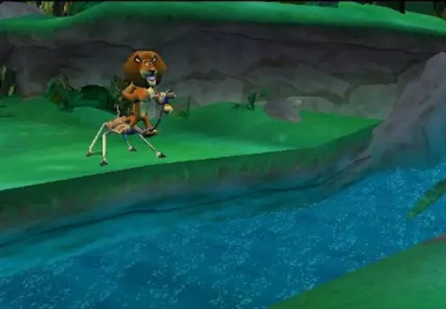  بازی (ماداگاسکار) MADAGASCAR ESCAPE AFRICA 2پلی استیشنPS2 اسرا