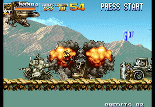  بازی (متال اسلوگ) METAL SLUG 5 پلی استیشنPS2 گردو