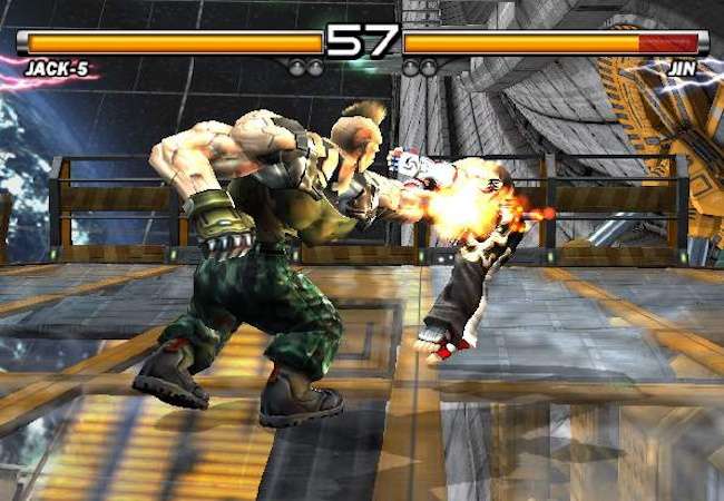  بازی (تکن) TEKKEN 5 پلی استیشن NAMCO PS2  