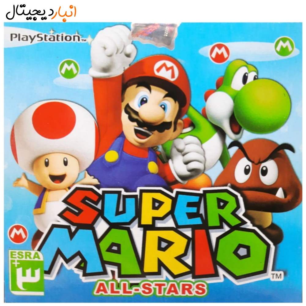  بازی(ماریو) SUPER MARIO ALL-STARS پلی استیشنPS1 لوح زرین