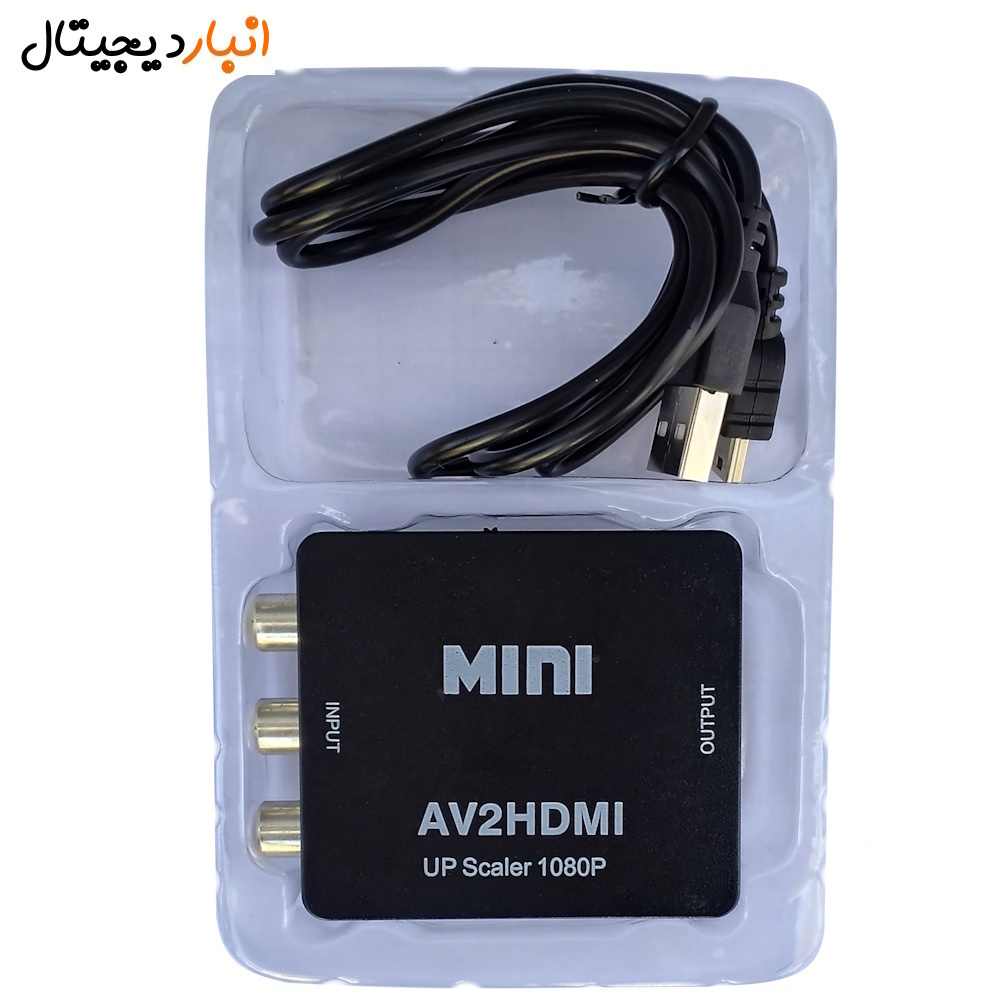  تبدیل 3 فیش AV به HDMI برند MINI