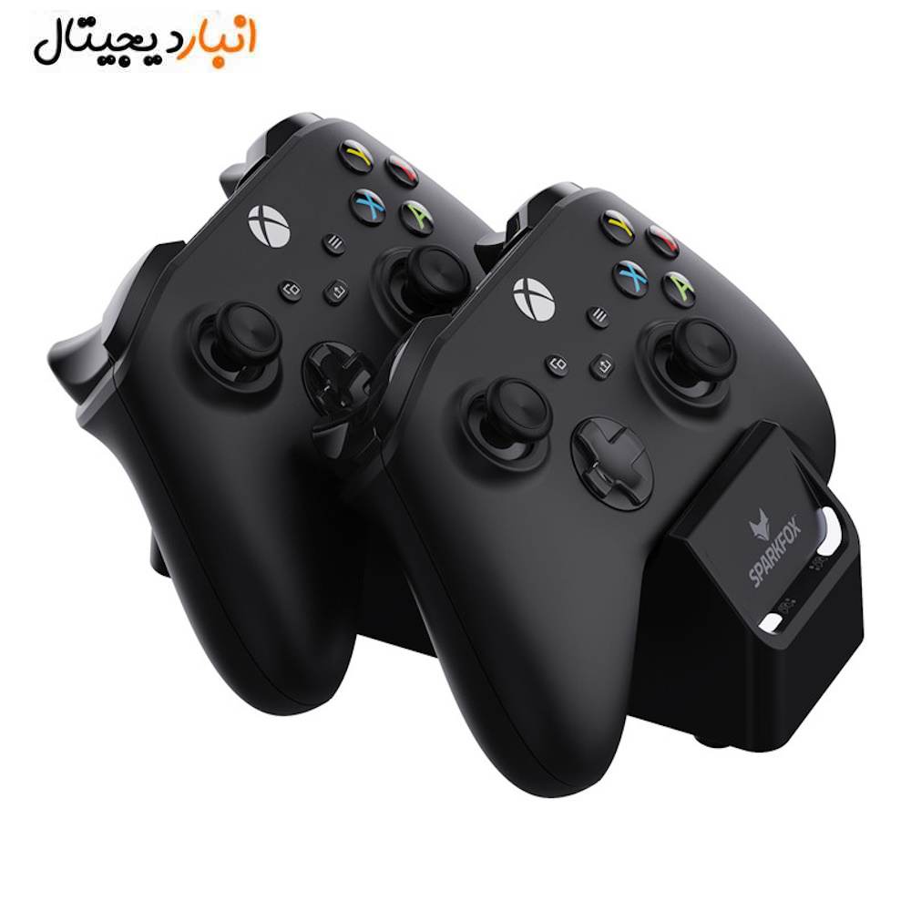   پایه شارژ دوبل دسته XBOX سری X,S مدل W20X504-01 مشکی 