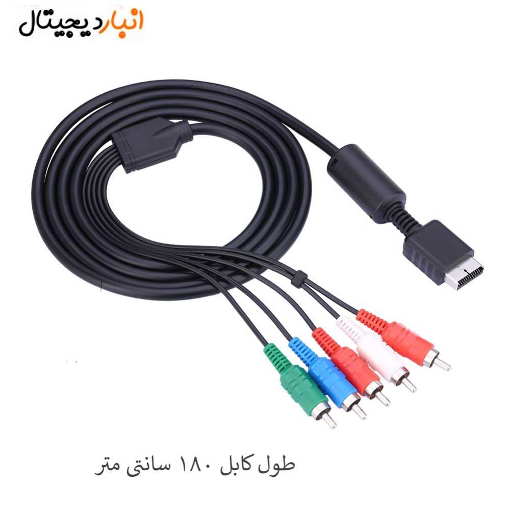  کابل کامپوننت 5 فیش PS2, PS3 