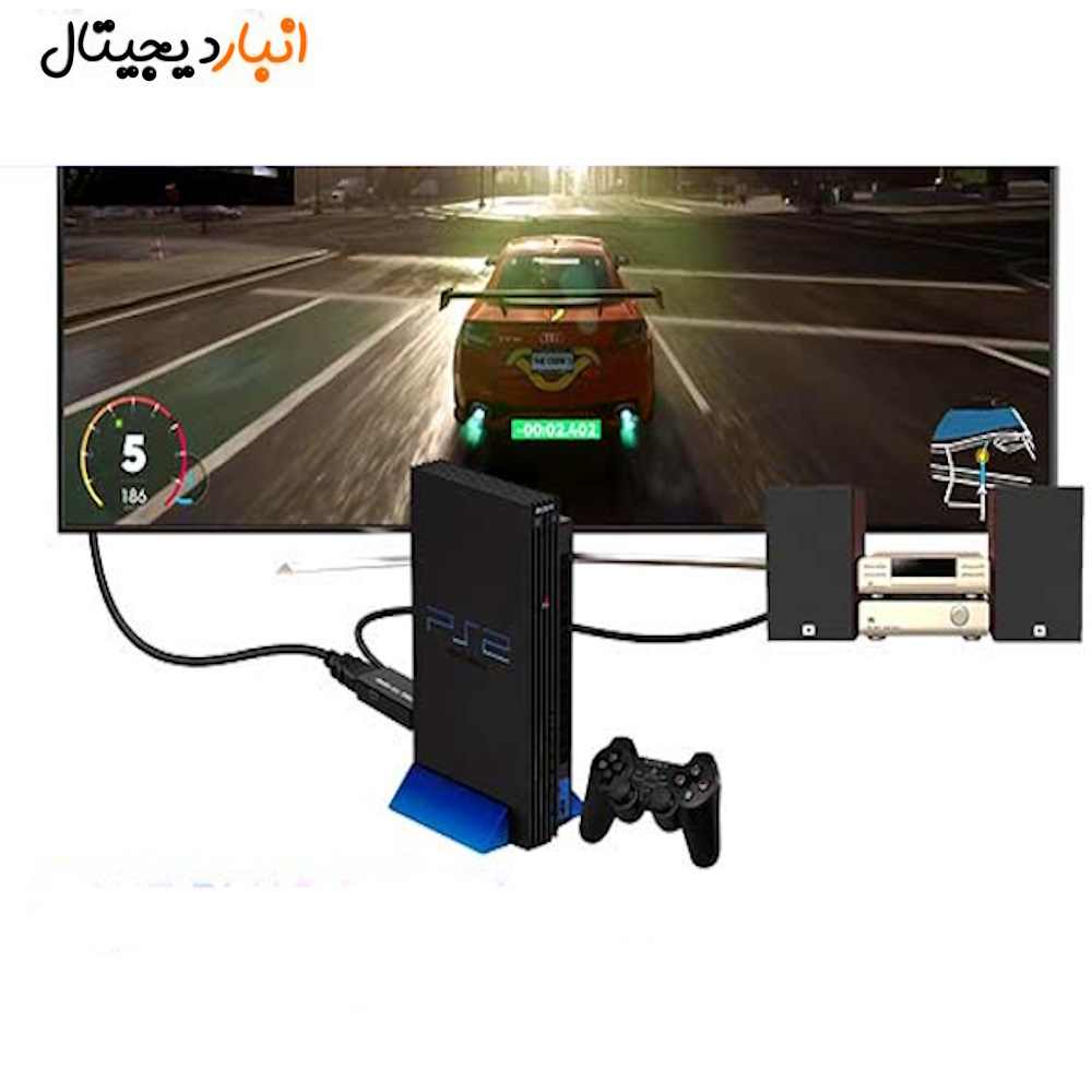  مبدل پلی استیشن 2 به HDMI مدل G300