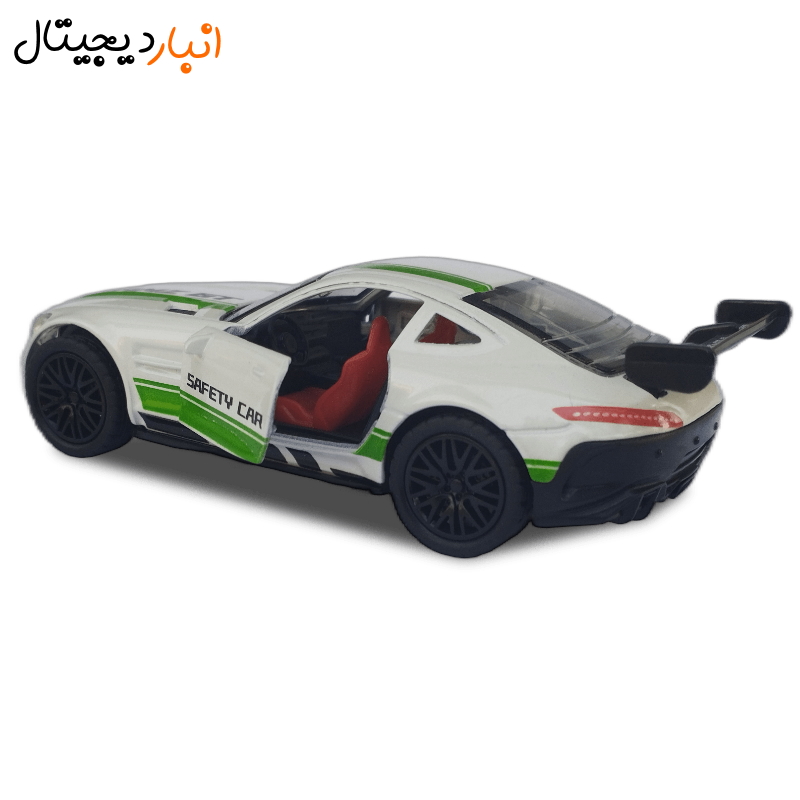  ماشین فلزی عقب کش دربازشو بنز AMZ GT