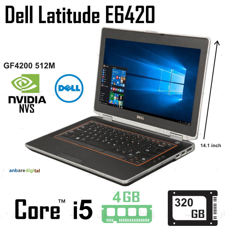   لپتاپ Dell LATITUDE E6420 – i5