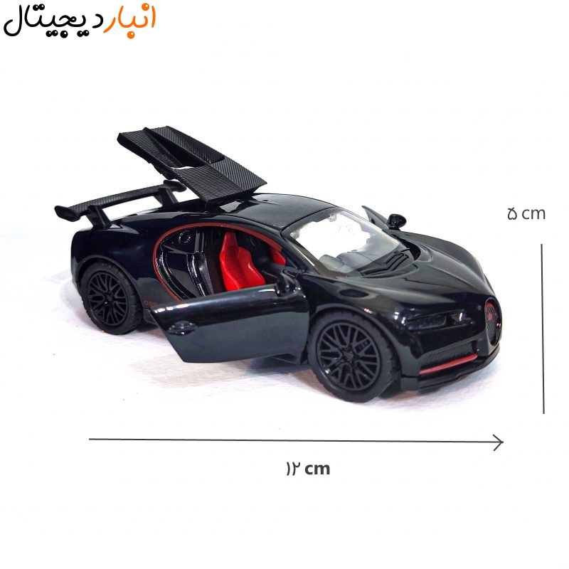  ماشین فلزی عقب کش دربازشو بوگاتی