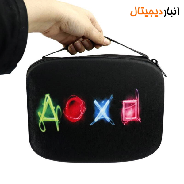  کیف دوبل دسته ps4 طرح دکمه