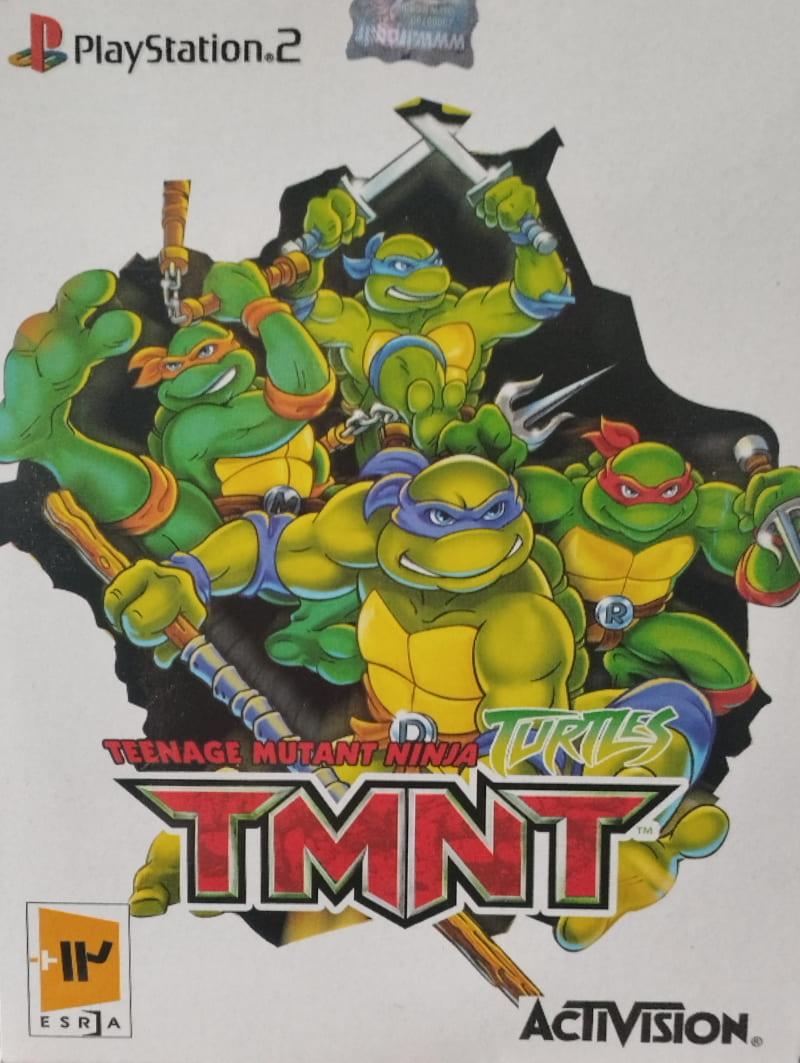  بازی TMNT TURTLES پلی استیشن PS2 لوح زرین