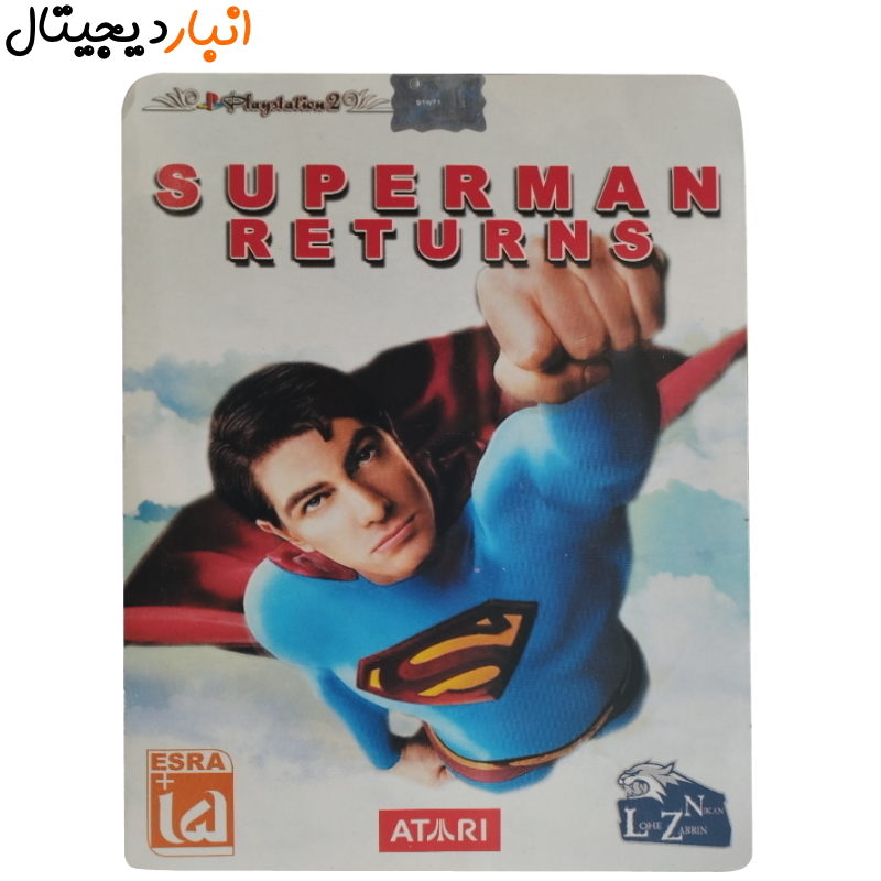  بازی SUPERMAN RETURNS پلی استیشن PS 2 لوح زرین