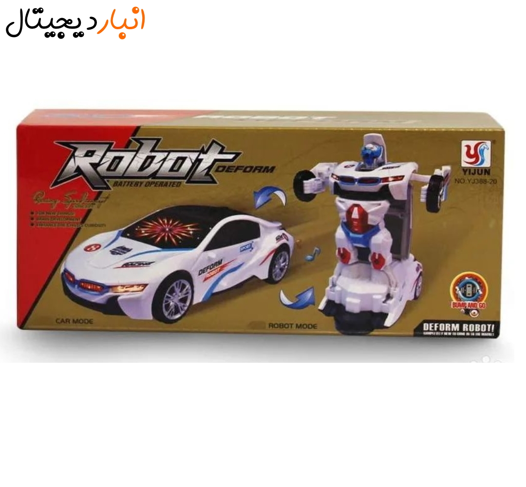  ماشین ربات تبدیل شونده مدل YJ386-20