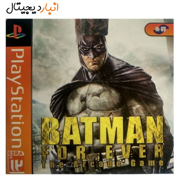  بازی batman for ever the arcade geme پلی استیشن ps1 نشر Hi-VU