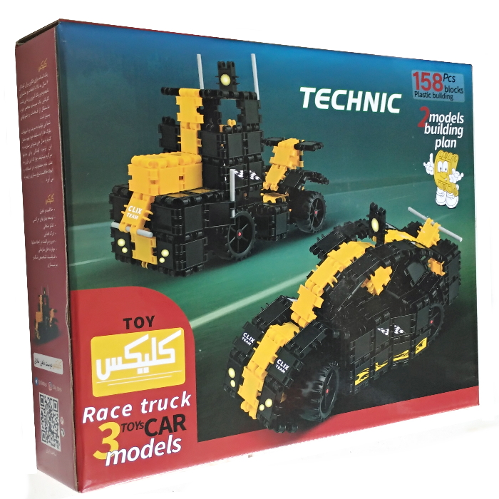  ساختنی کلیکس 158 تکه مدل Race Truck 3 