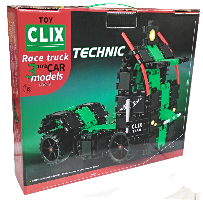  ساختنی کلیکس 158 تکه مدل Race Truck 3 