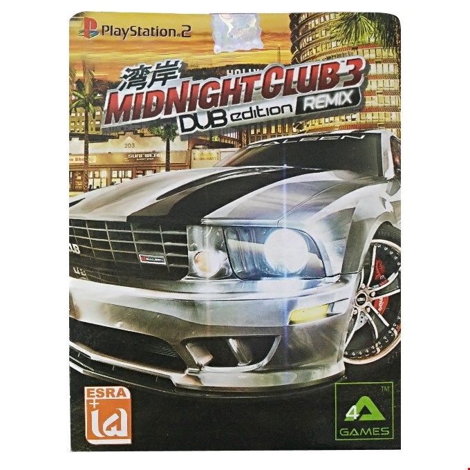 بازی MIDNIGHT CLUB 3 پلی استیشن ps2 لوح زرین