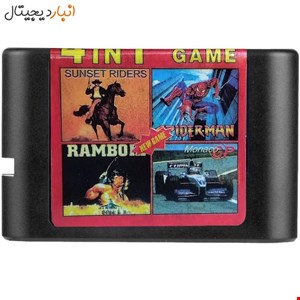 بازی 4 لبه سگا SEGA SUPER 4IN1 کدYE431