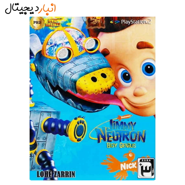 JIMMY NEUTRON PlayStation 2 game LOHE ZARIN