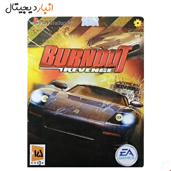 بازی BURNOUT REVENGE پلی استیشن PS2 لوح زرین