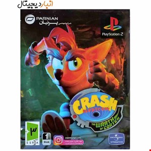 بازی ( کراش بندیکوت ) CRASH THE WRATH of CORTEX پلی استیشنPS2 پرنیان
