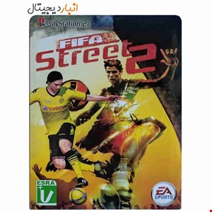 بازی( فوتبال خیابانی )FIFA Street 2 پلی استیشنPS2 لوح زرین