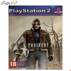 بازی (رزدنت اویل) Resident Evil 4 پلی استیشن PS2 