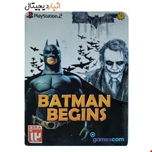 بازی (بتمن بگنز) BATMAN BEGINS پلی استیشن PS2 لوح زرین