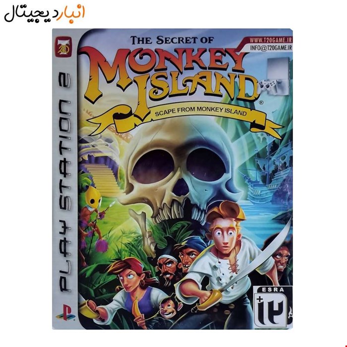 بازی (مونکی ایسلند) MONKEY ISLAND پلی استیشنPS2 ناشر T20