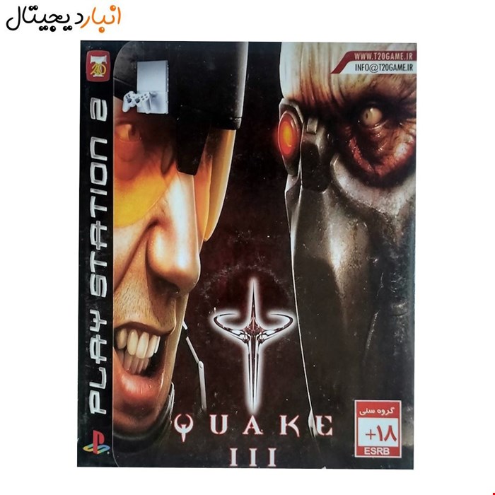 بازی QUAKE III پلی استیشنT20 PS2 