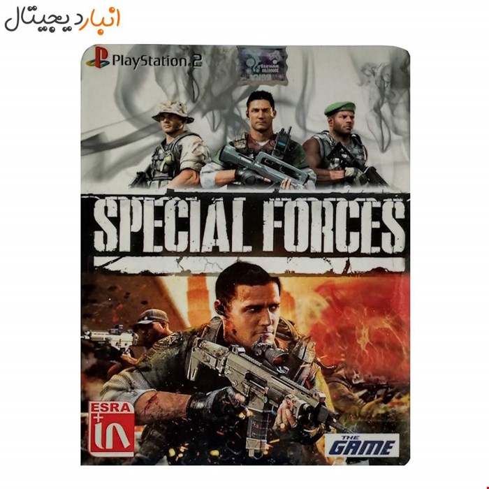 بازی SPECIAL FORCES پلی استیشن PS2 لوح زرین  