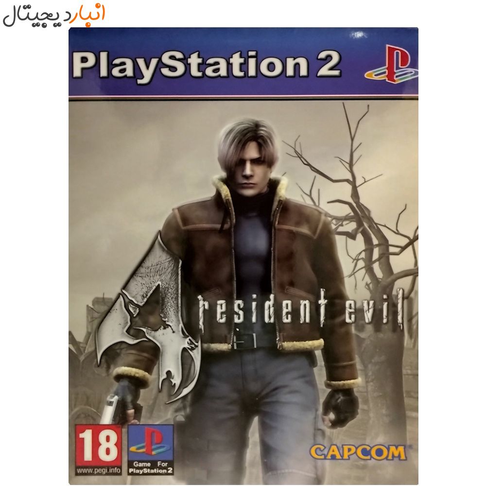 RESIDENT EVIL 4 PEGI PS2 game