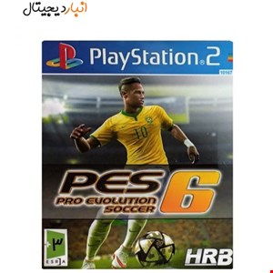 بازی فوتبال PES 6 پلی استیشن PS2 کد 10167