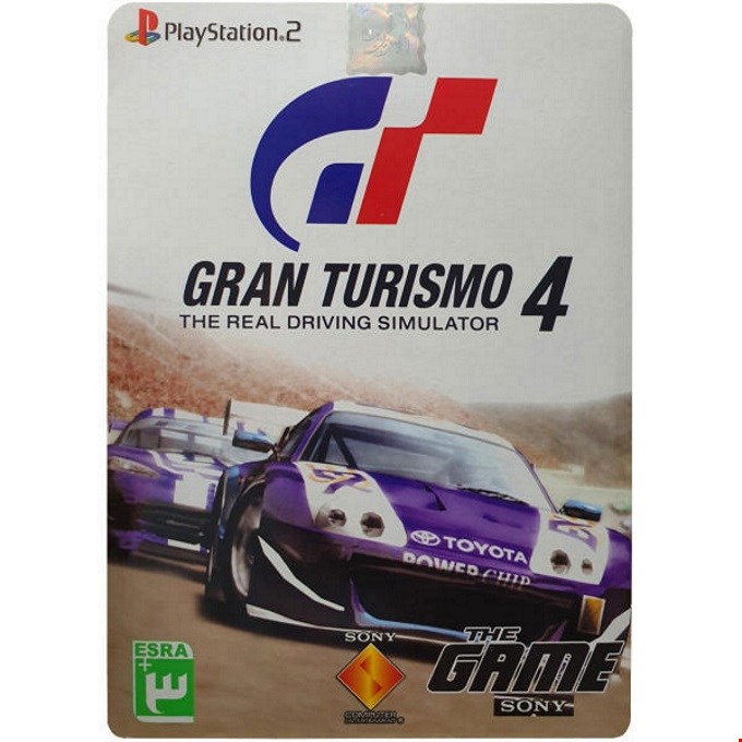 بازی GRAN TURISMO 4 پلی استیشن ps2 نشر لوح زرین