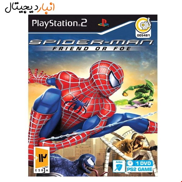 بازی SPIDER-MAN FRIEND or FOE پلی استیشن PS2 گردو