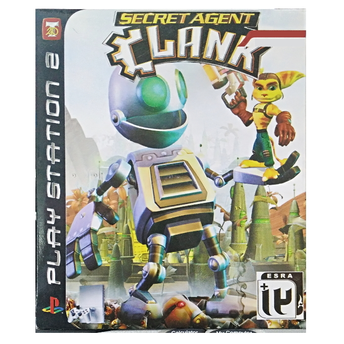CLANK SECRET AGENT game for PlayStation 2, published by T20