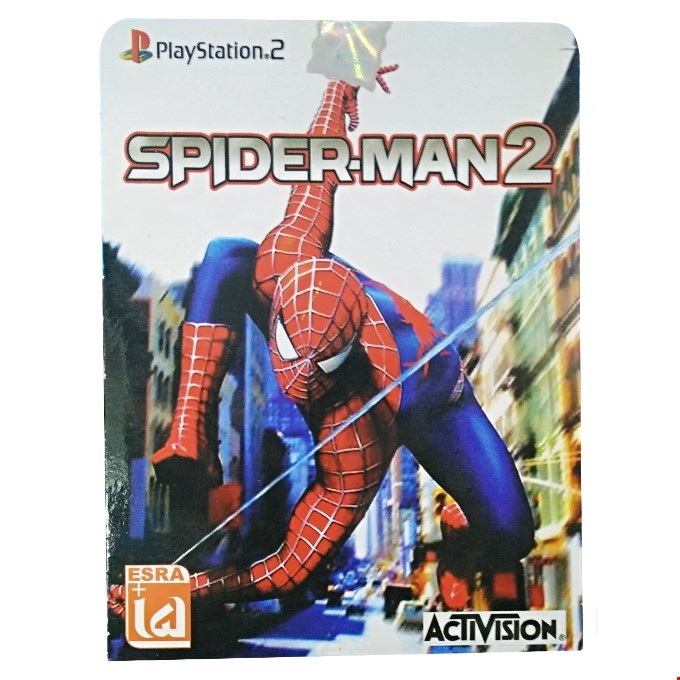 بازی SPIDER-MAN 2 پلی استیشن ps2 لوح زرین