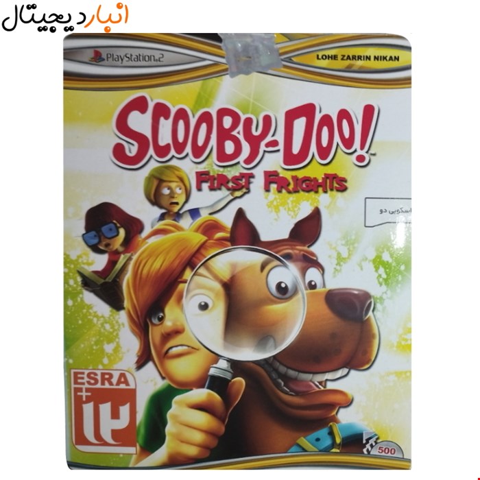 بازی SCOOBY-DOO پلی استیشن PS2 لوح زرین