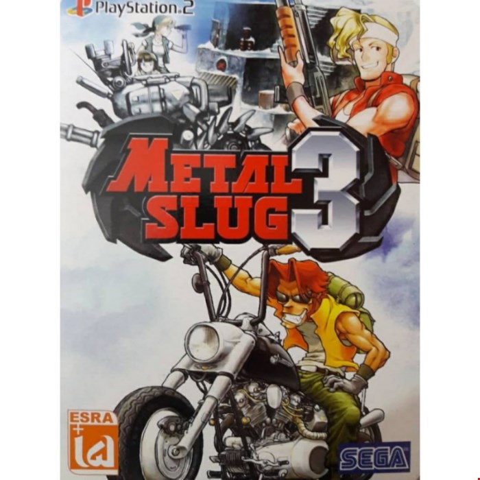 بازی METAL SLUG 3 پلی استیشن PS2 لوح زرین