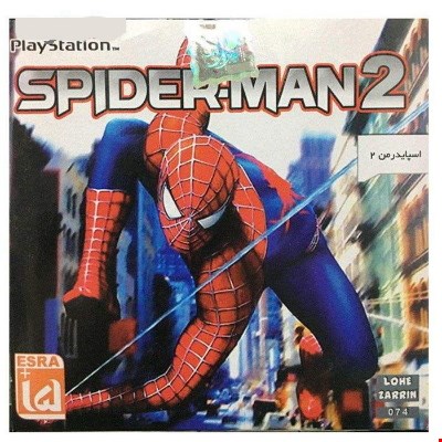 بازی SPIDER-MAN 2 پلی استیشن PS1 لوح زرین