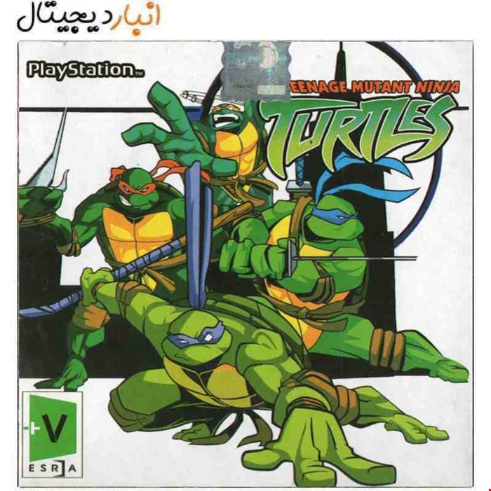 بازی PS1 TURTLES TEENAGE MUTANT NINJA