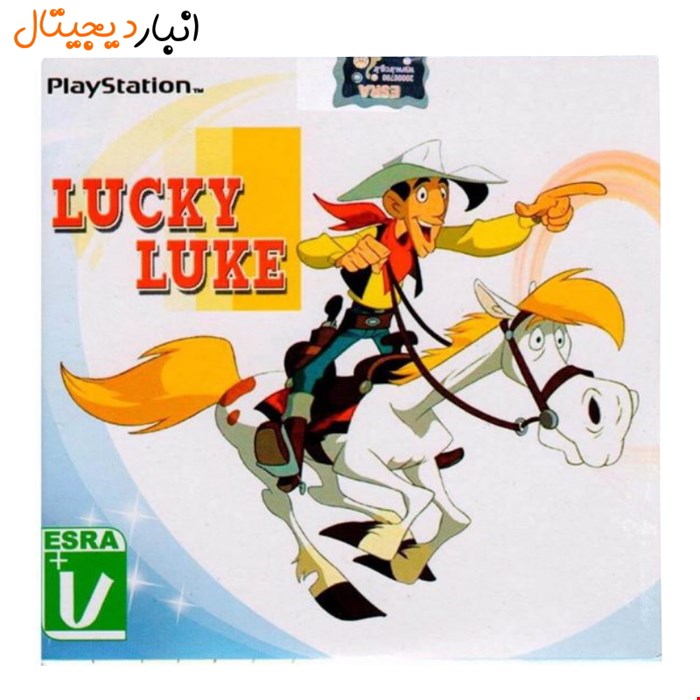 بازی LUCKY LUKE پلی استیشنPS1 لوح زرین