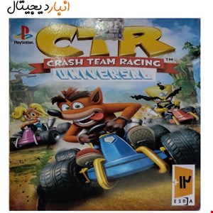 بازی (کراش ماشین ) CRASH TEAM RACINGپلی استیشنPS1 لوح زرین