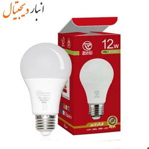 لامپ LED حبابی 12 وات پایه E27 آفتابی FR-B1201 روبان نور