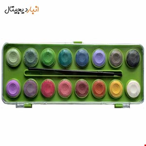 آبرنگ 16 رنگ اطلس ATLAS مدل 6004