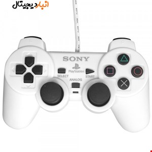 دسته پلی استیشن PS1 ,2 سفید مات DUALSHOCK 2